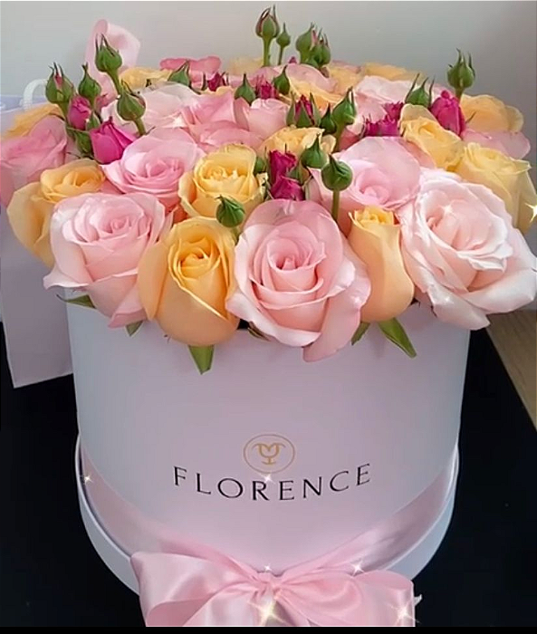 Box Deluxe Mix de Rosas