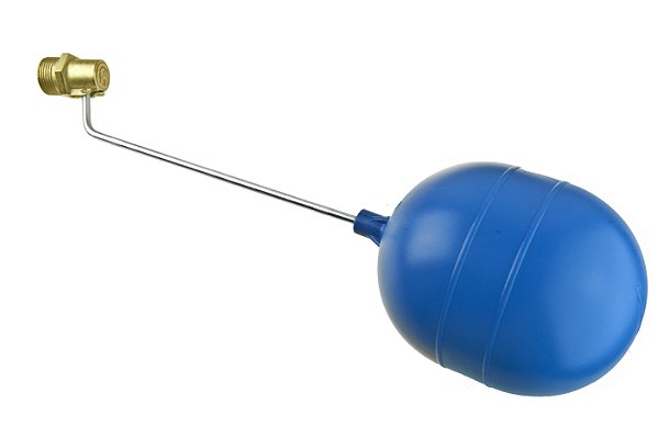 10) -TORNEIRA DE BÓIA 3/4" ZAMAC - BALÃO PLÁSTICO REFORÇADO - 10351ZPRE