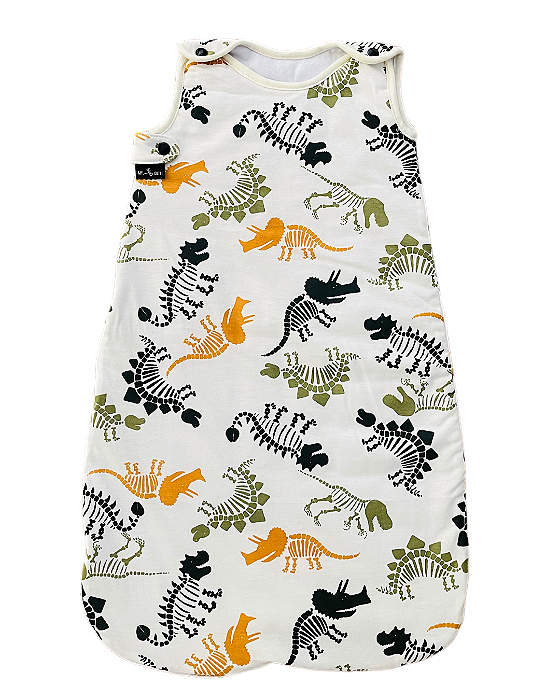 Pacotinho dorminhoco inverno - Linha Conforto - DINO Tamanhos RN / 3 a 6 / 6 a 12 meses