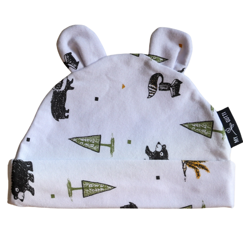 Gorro orelhinha - touca RN FLORESTA