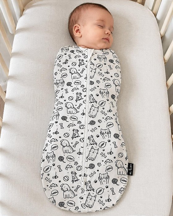 Swaddle Cueiro Canine - RN a 2 meses