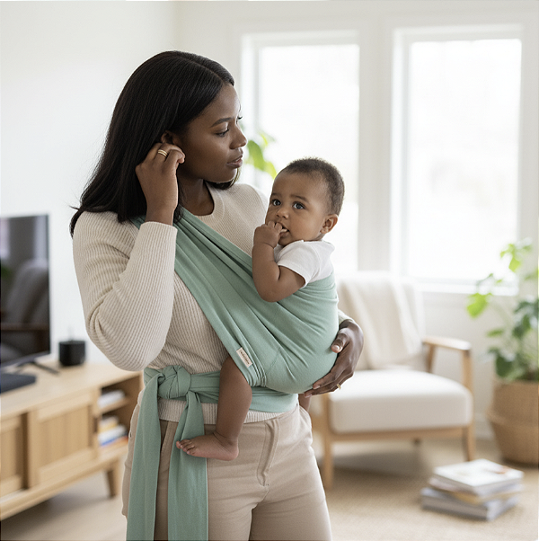 Wrap Sling Basicão Menta