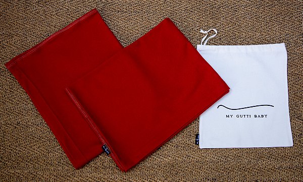 Sling Fácil Vermelho Chilli Algodão Egípcio