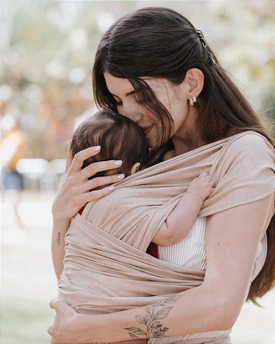Wrap Sling Clássico - Areia