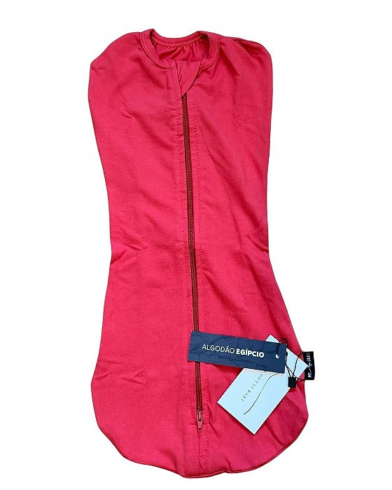 Swaddle Marsala - Algodão Egípcio - RN a 2 meses