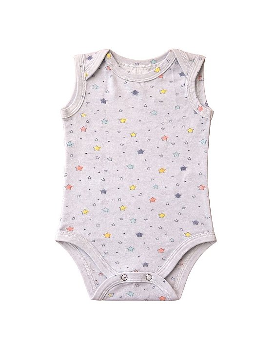 Body Bebê sem mangas RN – Little Stars