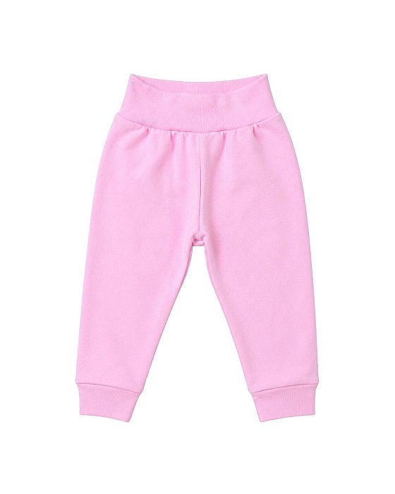 Calça Cós Anticólica Rosa Bebê