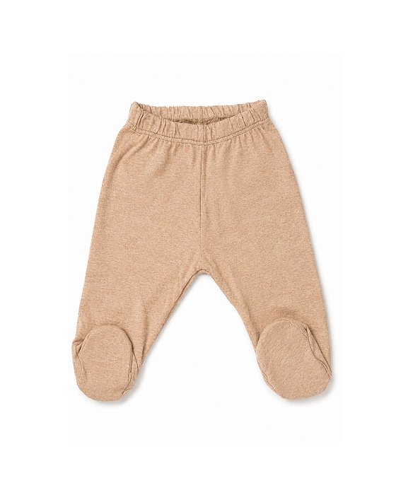 Calça Bebê com Pezinho – Areia