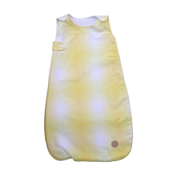 Saco de Dormir Verão Amarelo - 0 a 6 meses / 6 meses a 1 ano