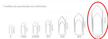 CLIPS 12/0 BACCHI CX/500GR
