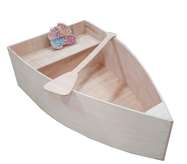 Barco de Madeira Infantil Fashion Toys