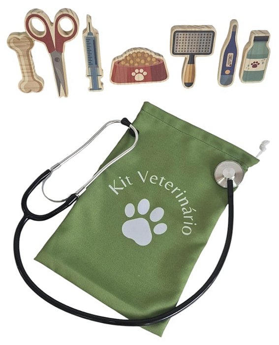 Kit Veterinário Fashion Toys