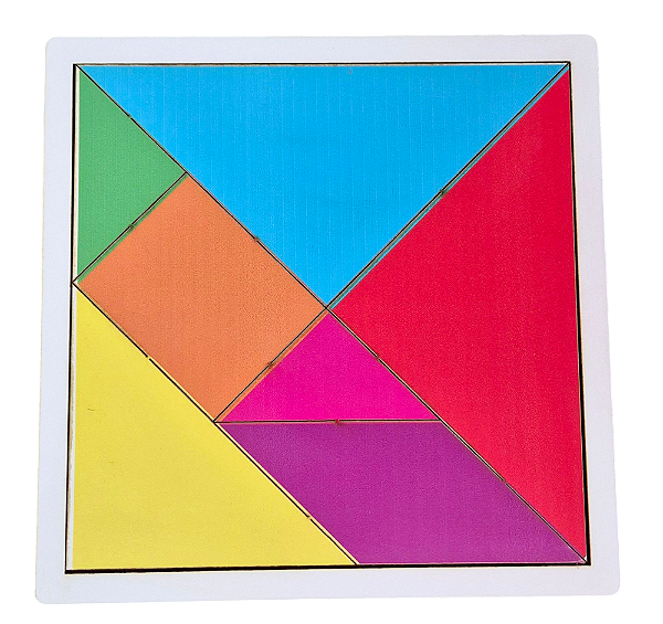 Quebra Cabeça Tangram Fashion Toys