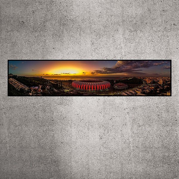 Quadro - Panorâmico - Estádio Beira-Rio - Por do Sol