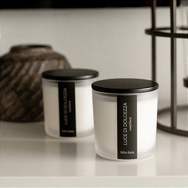 Vela Luce di Dolcezza Romã Floral