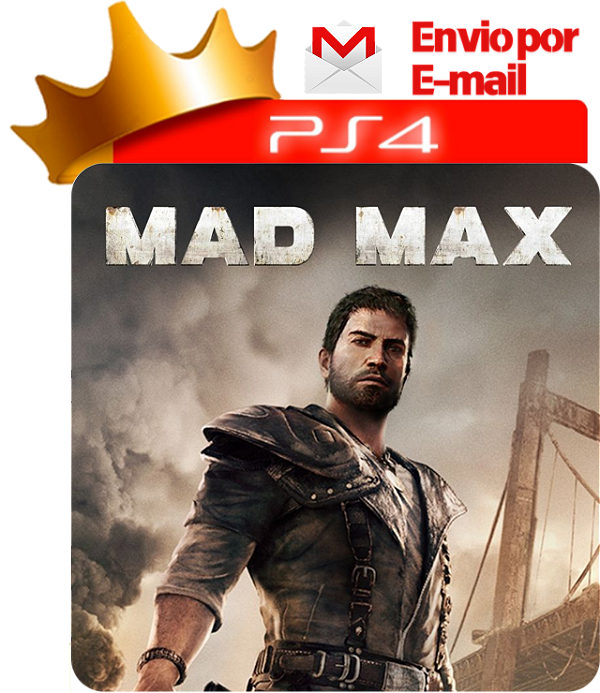 Mad max para ps4 em mídia digital