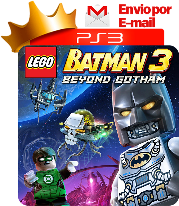 lego batman 3 dublado para ps3 em mídia digital