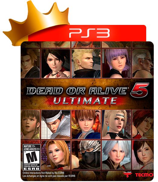 Dead Or Alive 5 Ultimate para PS3 em midia digital