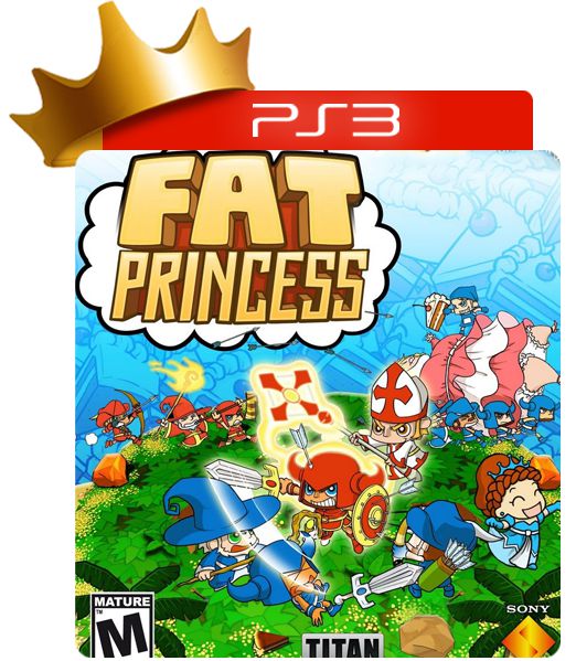 Fat Princess para PS3 em midia digital