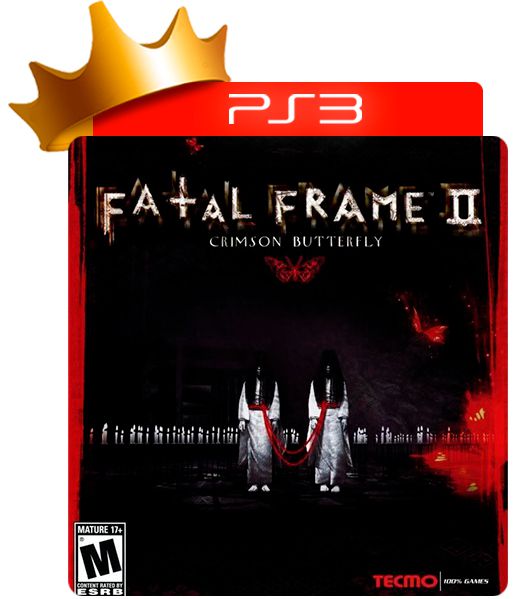 fatal frame 2 classic ps2 para ps3 em midia digital