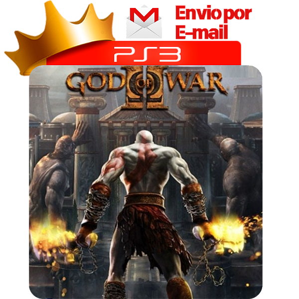 god of war 2 para ps3 em midia digital