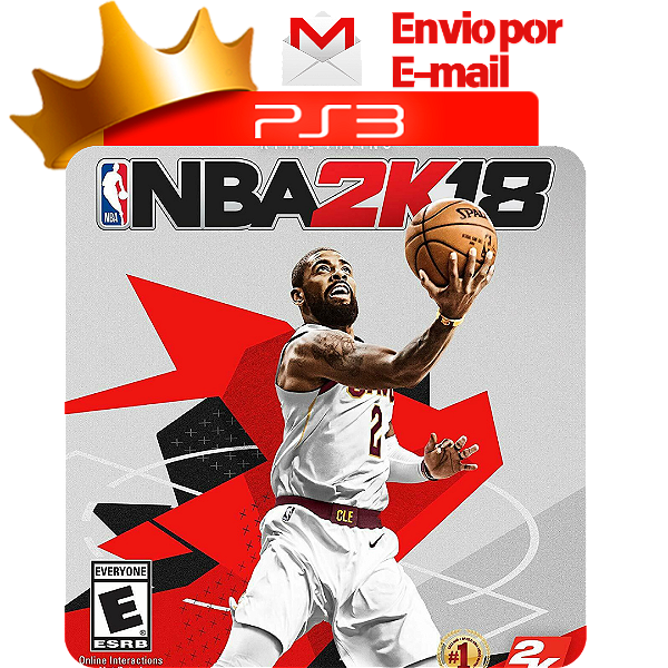 NBA 2k18 para ps3 em mídia digital