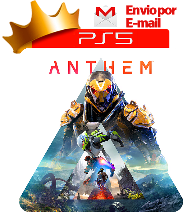 Anthem para PS5 em Mídia Digital