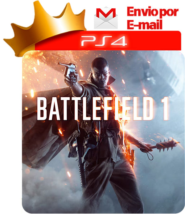 Battlefield 1 para ps4 em mídia digital