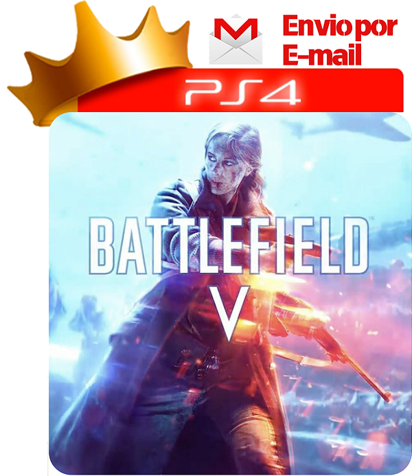 battlefield 5 para ps4 em mídia digital