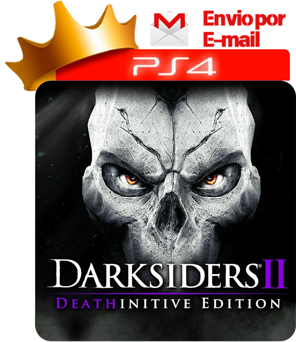 Darksiders 2 para ps4 em mídia digital