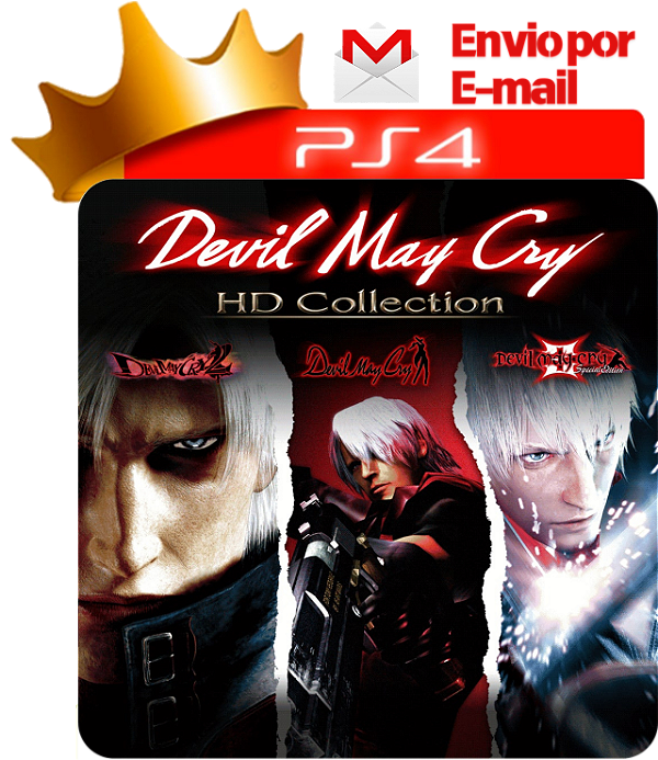 Devil May Cry HD Collection para ps4 em mídia digital