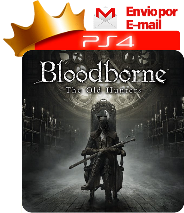 Dlc bloodborne old hunters para ps4 em mídia digital