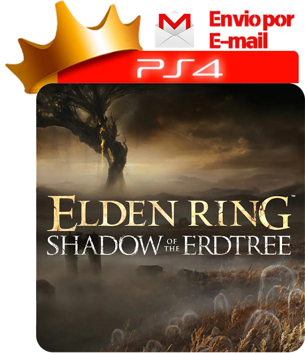 DLC Elden Ring Shadow of the Frdtree para ps4 em mídia digital
