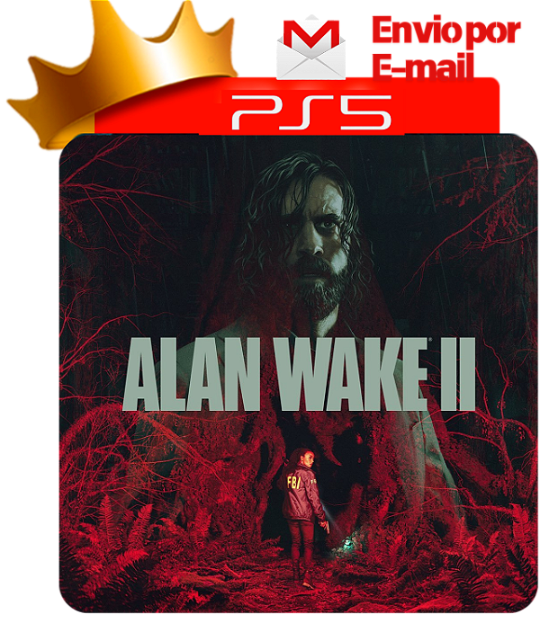 Alan Wake 2 para PS5 em Mídia Digital
