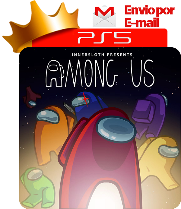 Among us para ps5 em mídia digital