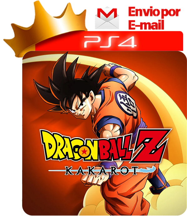 Dragon ball kakarot para ps4 em mídia digital