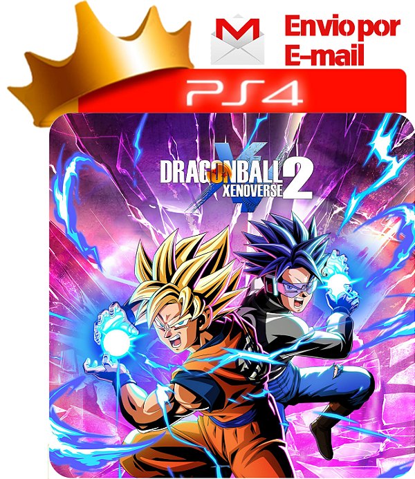 Dragon ball xenoverse 2 para ps4 em mídia digital
