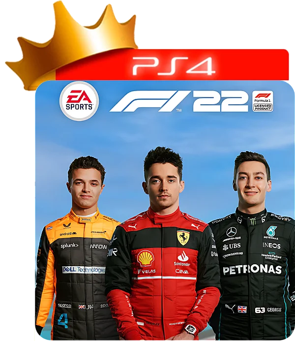 F1 2022 para ps4 em mídia digital