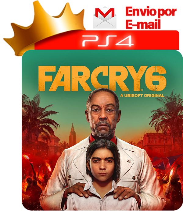 Far cry 6 para ps4 em mídia digital