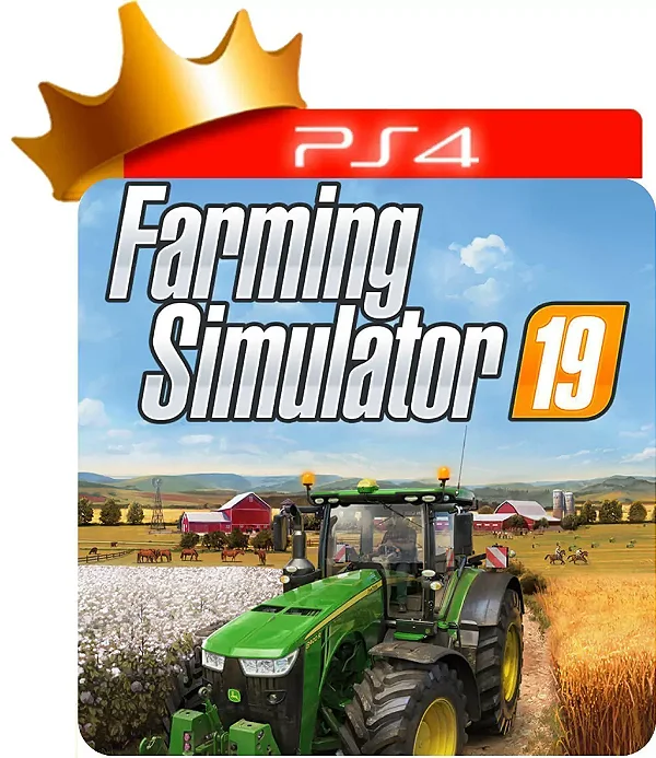 farming simulator 19 para ps4 em mídia digital