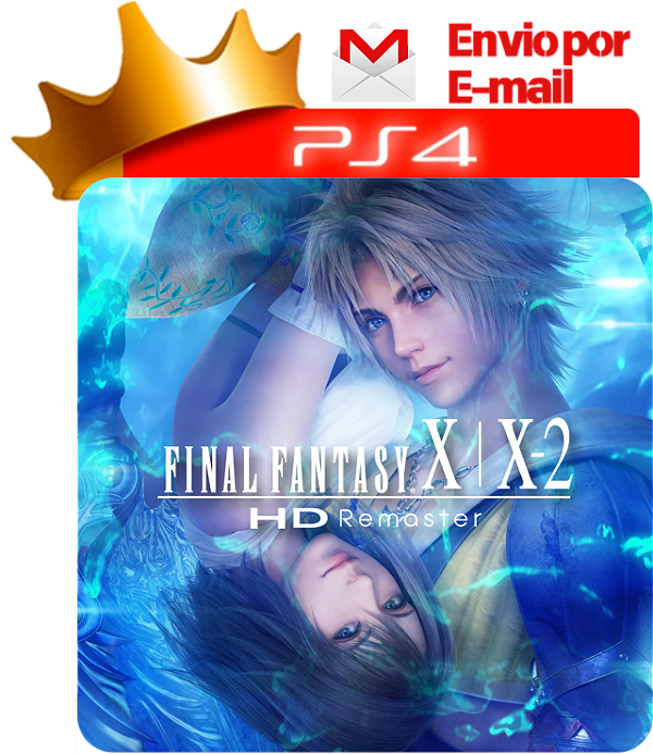 final fantasy X/X-2 HD Remaster para ps4 em mídia digital