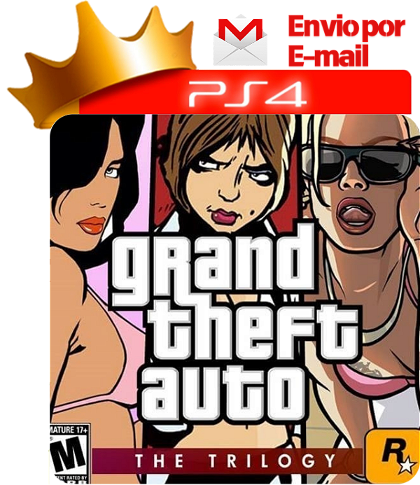 GTA Trilogy para PS4 em Mídia Digital