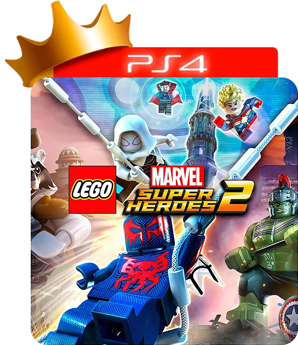 Lego marvel super heroes 2 para ps4 em mídia digital