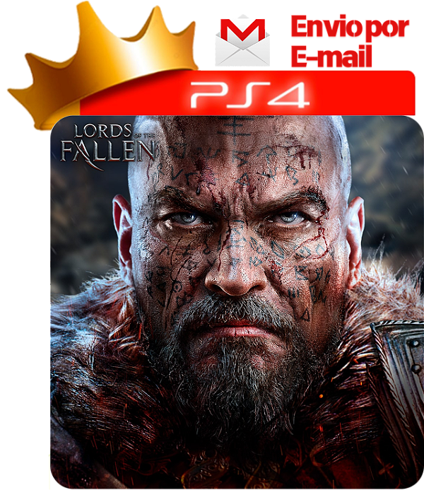 Lords of the Fallen para ps4 em mídia digital