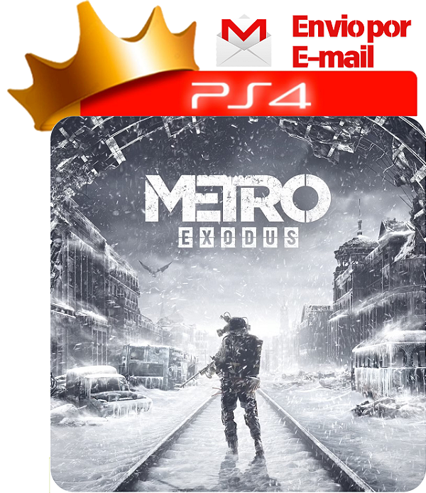 Metro Exodus para ps4 em mídia digital