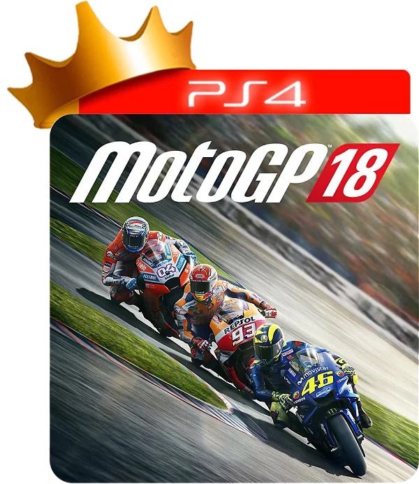 Moto gp 18 para ps4 em mídia digital