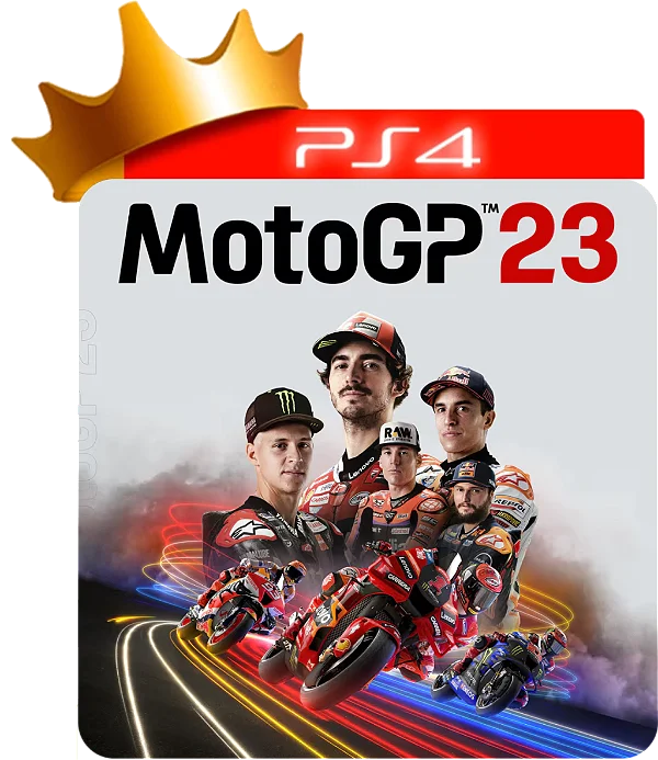 Moto gp 23 para ps4 em mídia digital