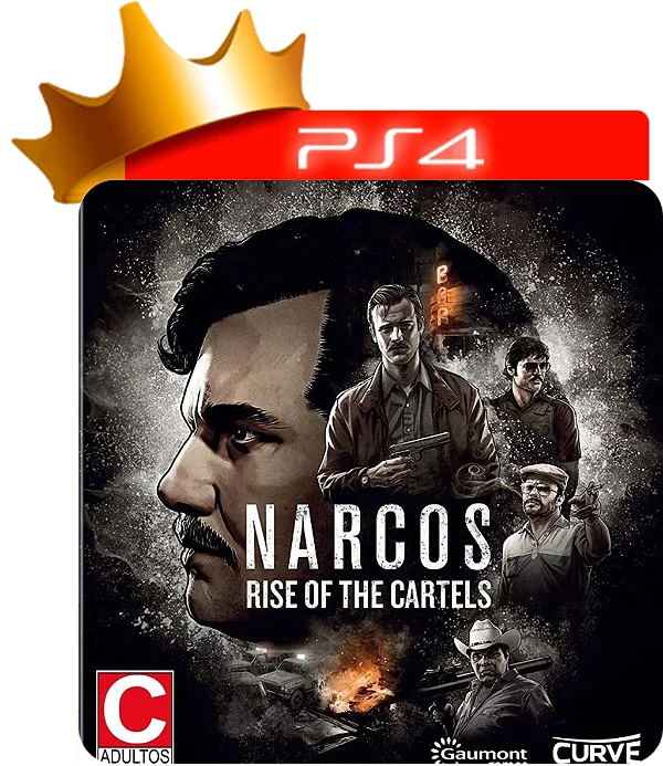 Narcos Rise of the Cartels para ps4 em mídia digital