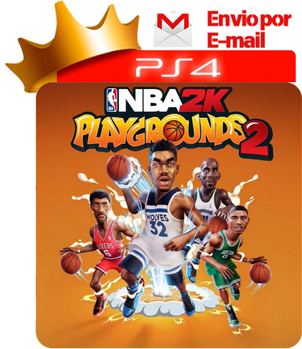 Nba 2k playgrounds 2 para ps4 em mídia digital