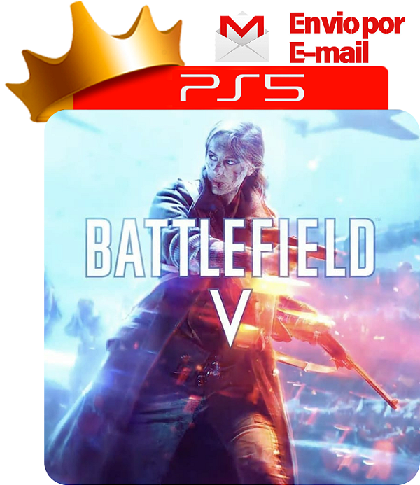 Battlefield 5 para ps5 em mídia digital